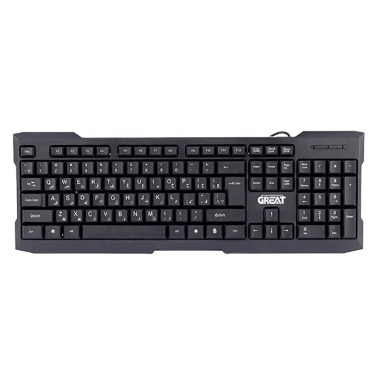 کیبورد سیم دار GREAT گریت مدل GR-1010